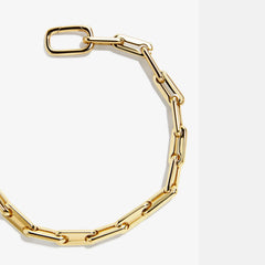 Deja Bracelet - Medium Gold Plated Brass
