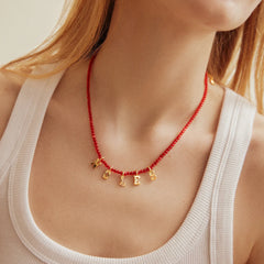 Florida State University Delicate Beaded Necklace - Florida State University