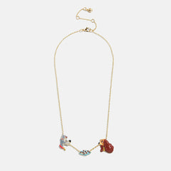 Disney Lady & the Tramp Dynamic Duo Charm Necklace - Disney Lady & the Tramp