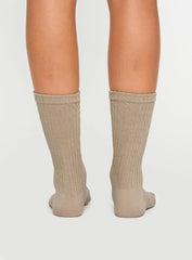 Back Around Socks Oat