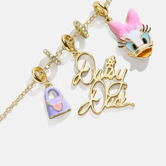 Disney Daisy Duck Cluster Charm Necklace - Daisy Duck