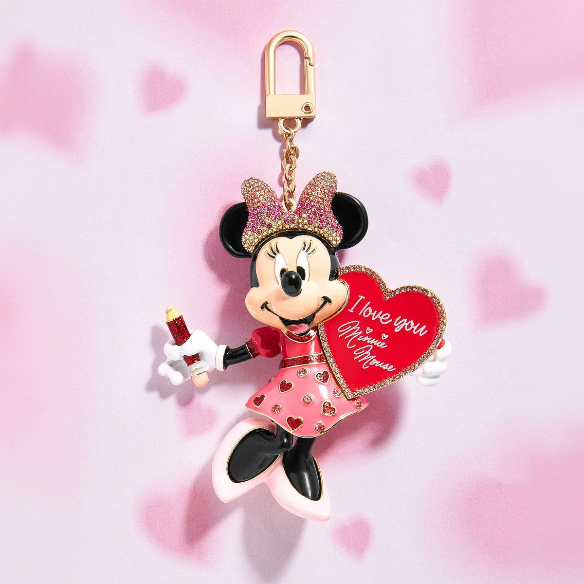 Disney Valentine's Day Bag Charm - Minnie Mouse
