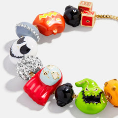 Disney Nightmare Before Christmas Friends Forever Charm Bracelet - Tim Burton's The Nightmare Before Christmas Charm Bracelet