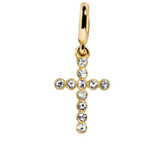 Faith Cluster Charm - Bezel Cross