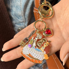 Disney Lady and the Tramp Dynamic Duo Bag Charm - Disney Lady & the Tramp