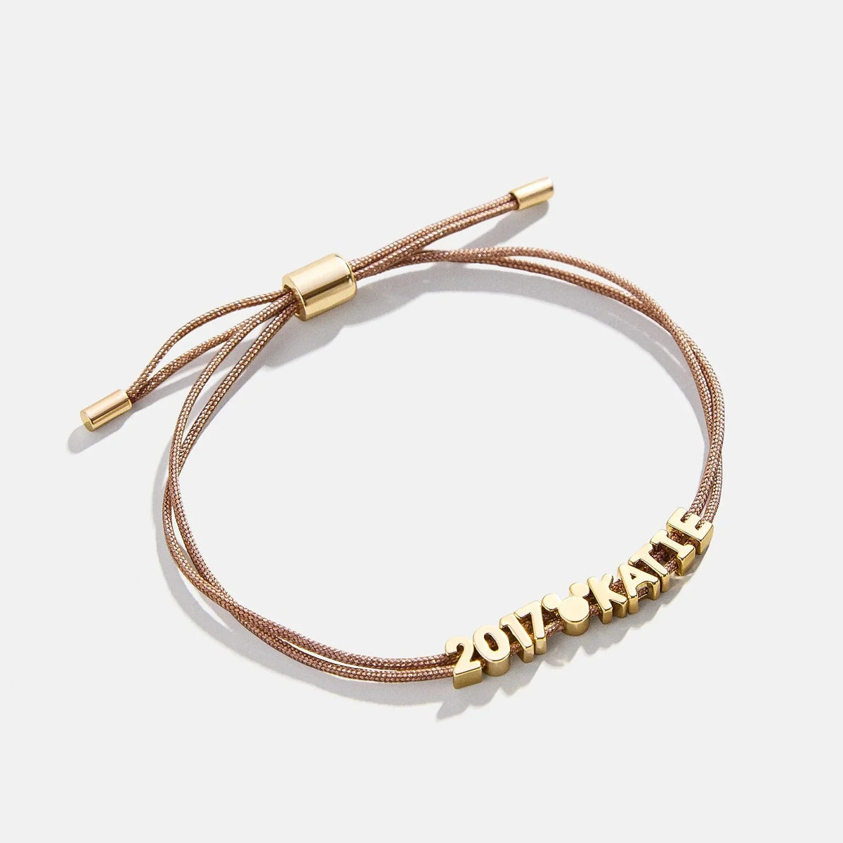 Disney Mickey Mouse Custom Cord Bracelet - Taupe
