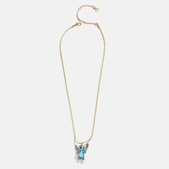 Disney Stitch 3D Pendant Necklace - Blue