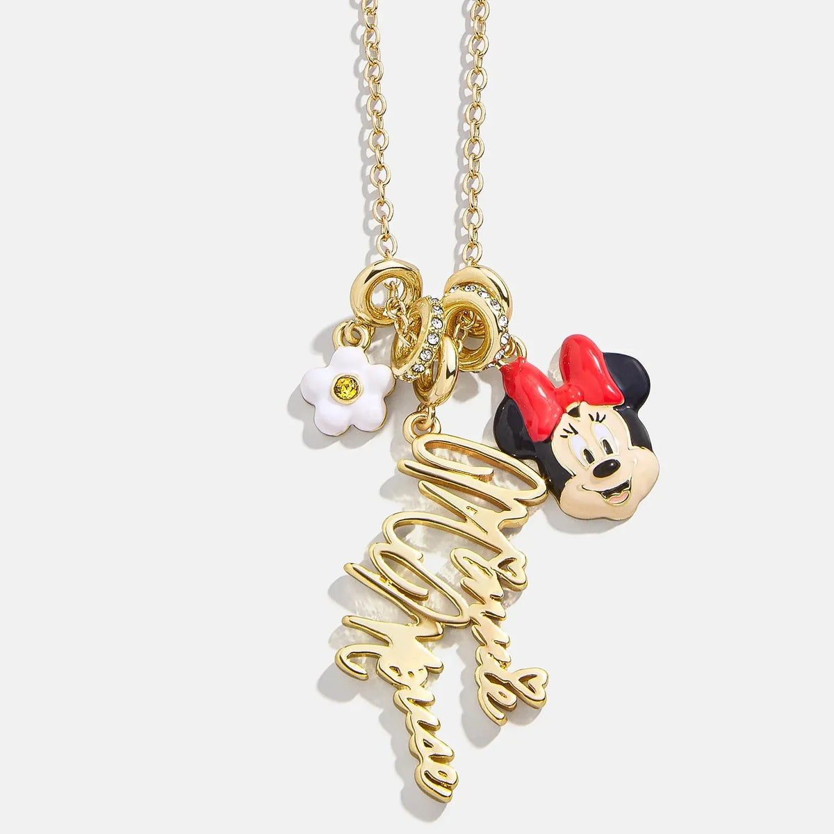 Disney Minnie Mouse Cluster Charm Necklace - Minnie Mouse