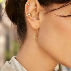 Denise 18K Gold Ear Cuff - Gold