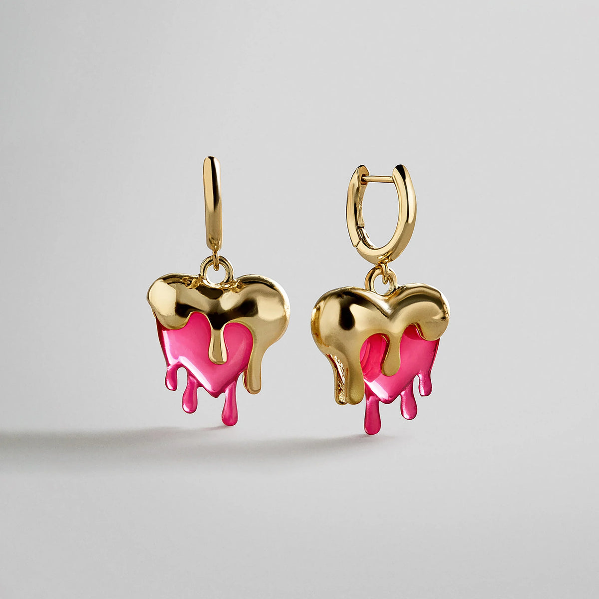 Fatal Attraction Heart Earrings
