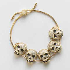 Dead Set Skeleton Bracelet