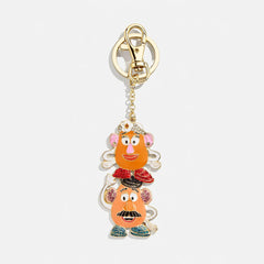 Disney Toy Story Pixar 2D Bag Charm - Mr. & Mrs. Potato Head Bag Charm