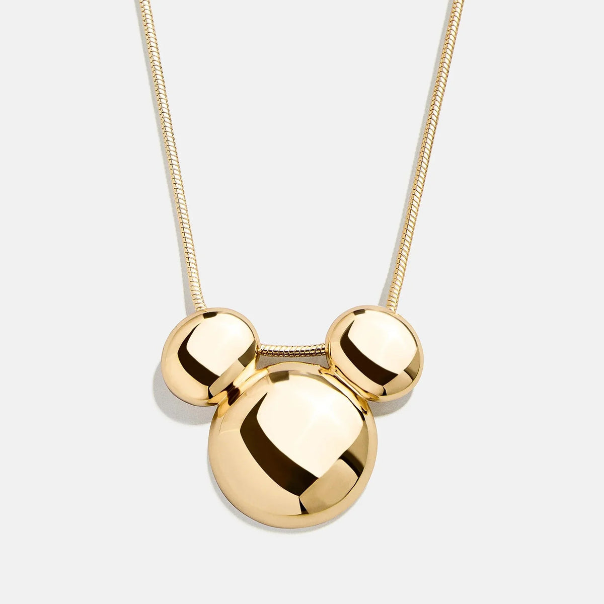 Disney Mickey Mouse Bubble Necklace - Gold
