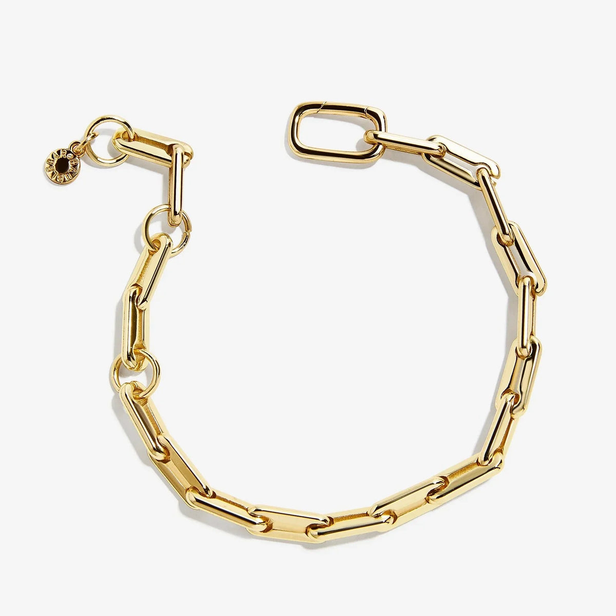 Deja Bracelet - Medium Gold Plated Brass