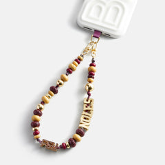 Florida State University Beaded Bandana Phone Charm - Florida State University