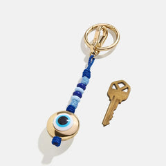 Eyes Off Envy Bag Charm - Blue