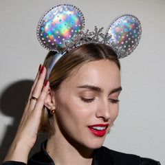 Disney Minnie Mouse Snowflake Ears Headband - Minnie Mouse Snowflake Ears