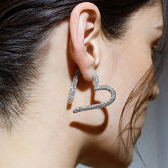 Emory Earrings - Gold/Pavé